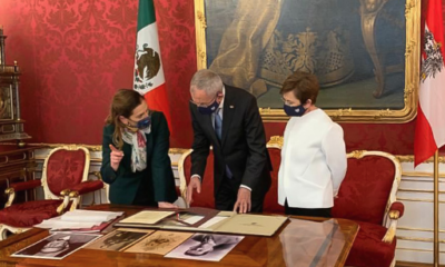 beatriz gutierrez, penacho de moctezuma