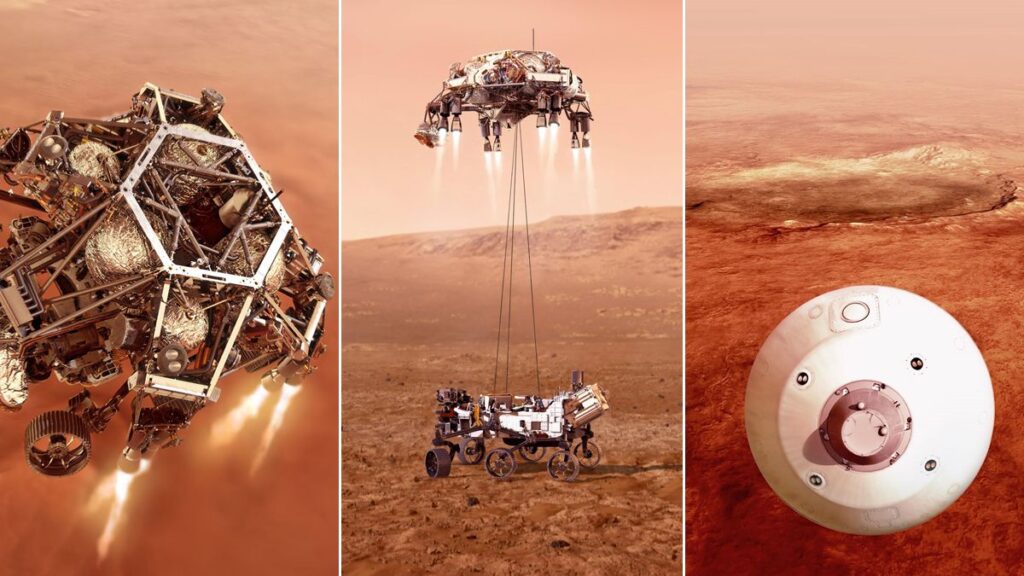 Rover Perseverante aterrizó en Marte