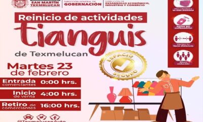 Tianguis de San Martín Texmekucan, se reactiva