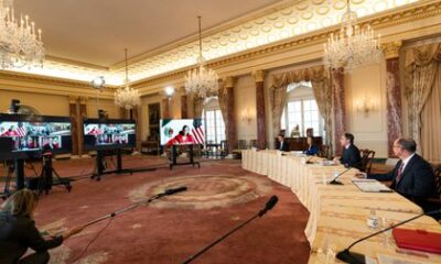 Reunión bilateral entre Ebrard y Clouthier con Blinken