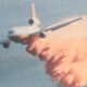 Avión DC-10 contratado por gobierno de Coahuila para combatir incendio Sierra de Arteaga