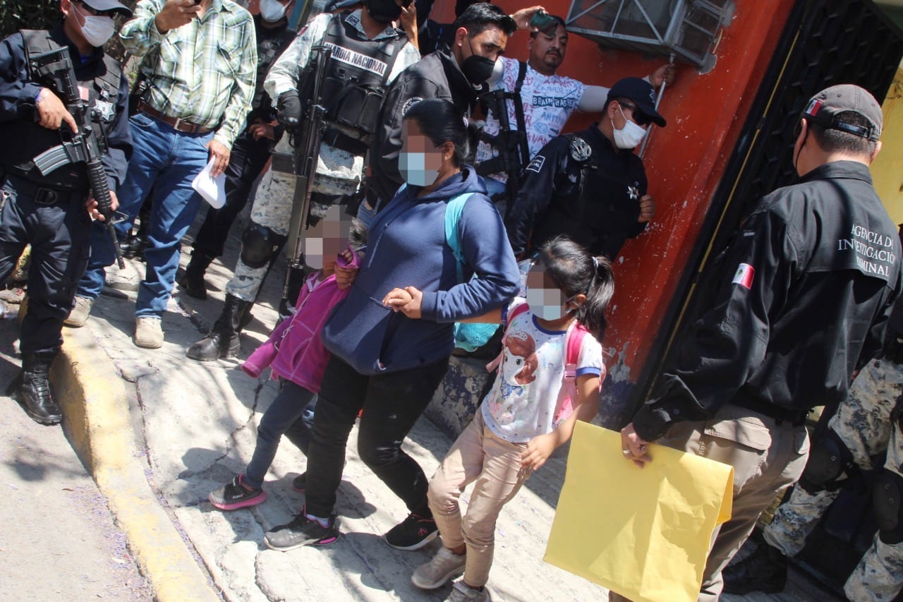 39 indocumentados rescatados en Ecatepec