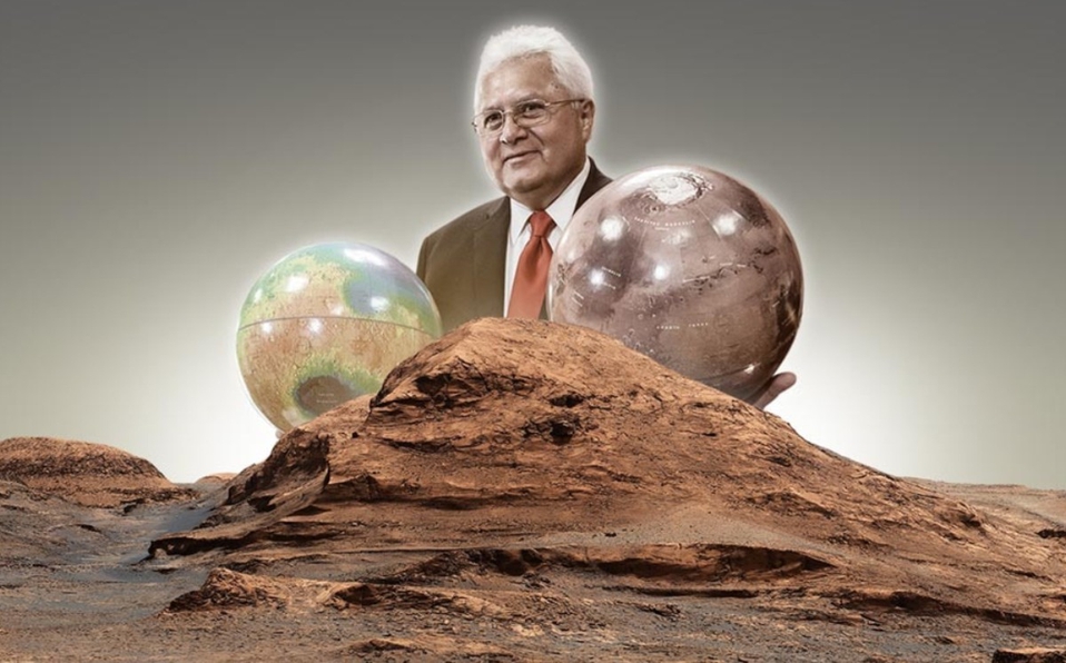 NASA nombra montaña en Marte "Rafael Navarro"
