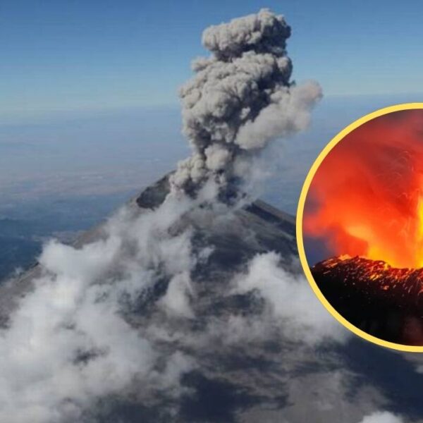 portada, volcan popocateptl, erupcion, erupsion, lava, ceniza, hoy, noticias