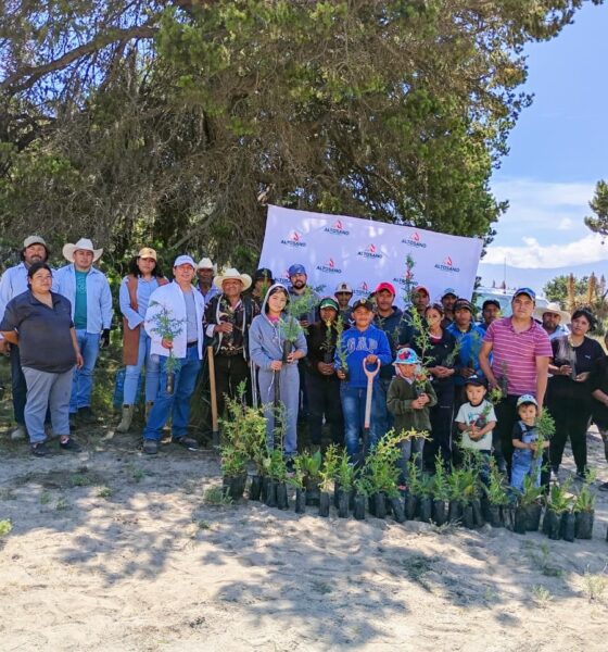 Reforesta Altosano Granjas Carroll en San Luis Atexcac, como parte de agenda con la ONU
