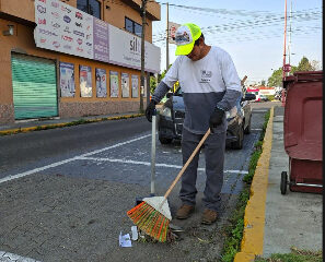 Tonatzin Fernández, y el reto de mantener limpia de basura a San Pedro Cholula