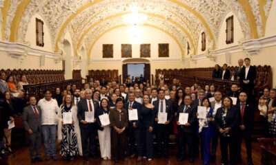 Reconocen  esfuerzo y compromiso de directivos y secretarios administrativos de la BUAP