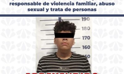 Aprehende Fiscalía de Puebla a presunto responsable de violencia familiar, abuso sexual y trata de personas