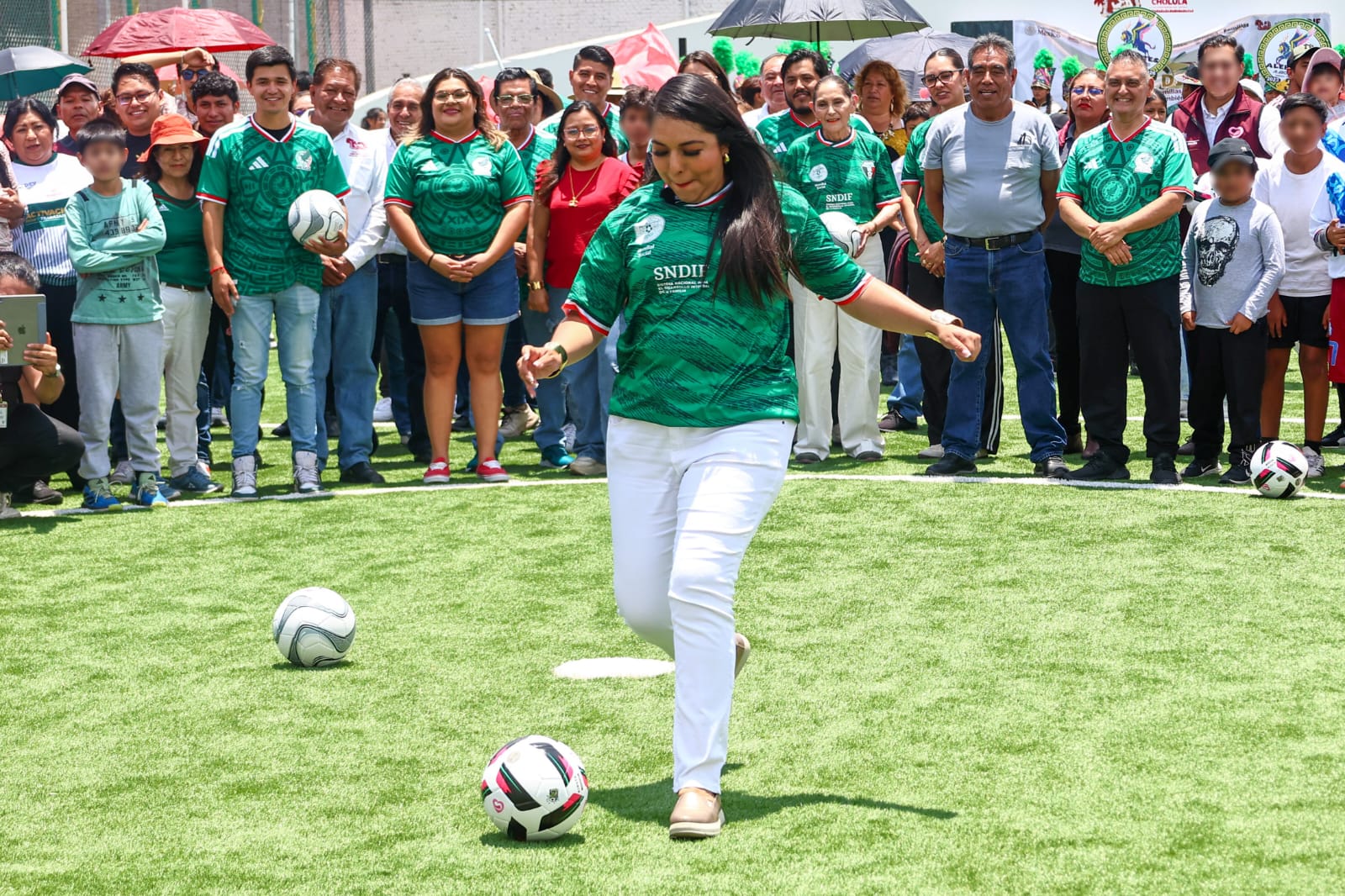 Tonantzin Fernández  inaugura el Mundialito Social 2026