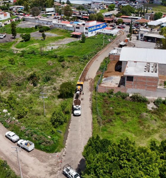 ¡Tu camino al trabajo  será más seguro!; inicia  pavimentación de Gran Avenida y Camino Los Molinos a San Juan Portezuelos