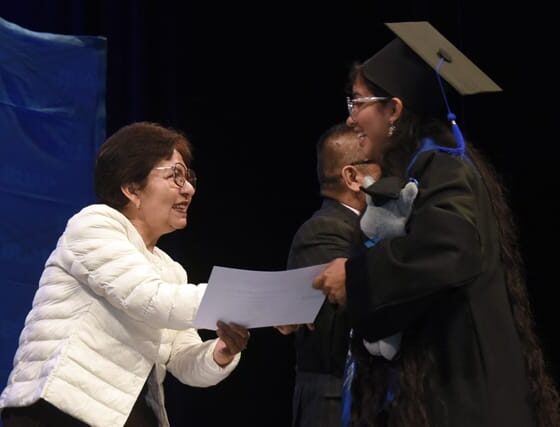 Preside Rectora Lilia Cedillo graduación del Bachillerato Internacional 5 de Mayo