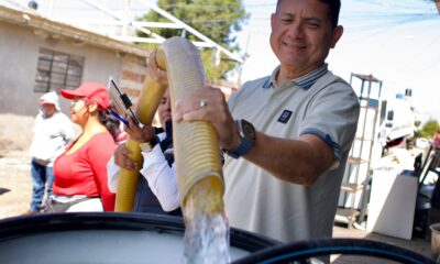 Bienestar estatal reitera: Entrega de agua es gratuita y sin condicionamientos