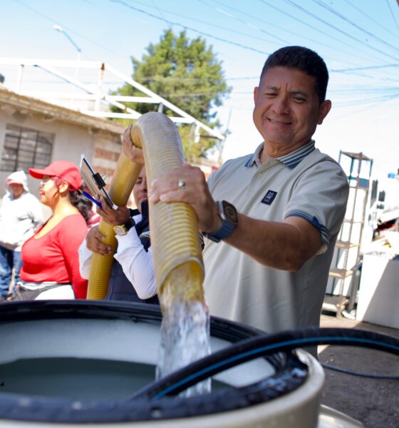 Bienestar estatal reitera: Entrega de agua es gratuita y sin condicionamientos