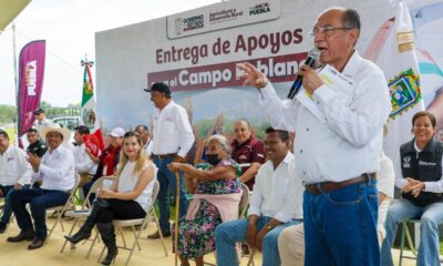 Entregan más de 5 mil bultos de sorgo a productores de la Mixteca.