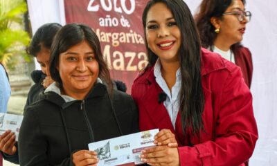 Claudia Sheinbaum y Tonantzin Fernández trabajan juntas por la educación de los cholultecas