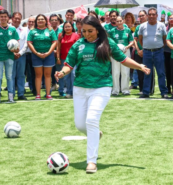 Tonantzin Fernández reafirma su compromiso con la niñez y la juventud al inaugurar el Mundialito Social 2026