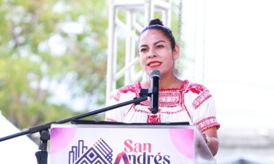 Celebra Lupita Cuautle la tradición y el orgullo de Tlaxcalancingo en la Feria del Nopal 2026