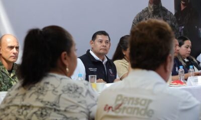 Armenta sesiona con ediles de la Mixteca para reforzar seguridad 