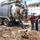 Gobierno de Tonantzin Fernández atiende colector pluvial colapsado 