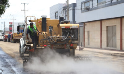 Gobierno de Armenta inició paquete de pavimentación de 6 obras en la capital