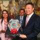 El embajador chino Chen Daojiang, visitó la milenaria Cholula