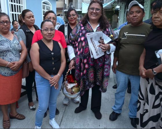 Rosario Orozco se reunió con vecinos de El Poblado y El Riego