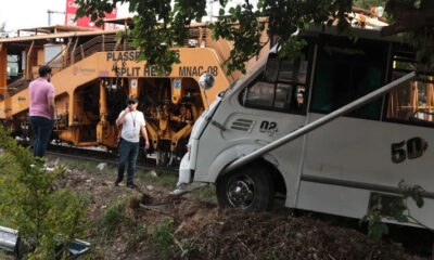 21 lesionados del choque entre tren y Ruta 50