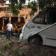 21 lesionados del choque entre tren y Ruta 50