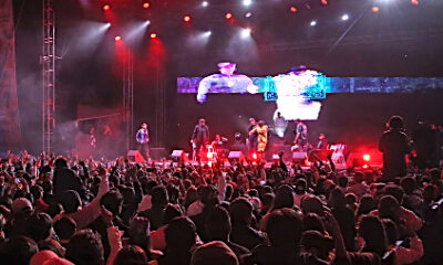 Exponentes del freestyle en la Feria de Cuautlancingo 2026