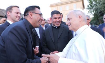 El padre poblano Leonel Báez, designado por el Papa León XIV para el servicio de la Santa Sede