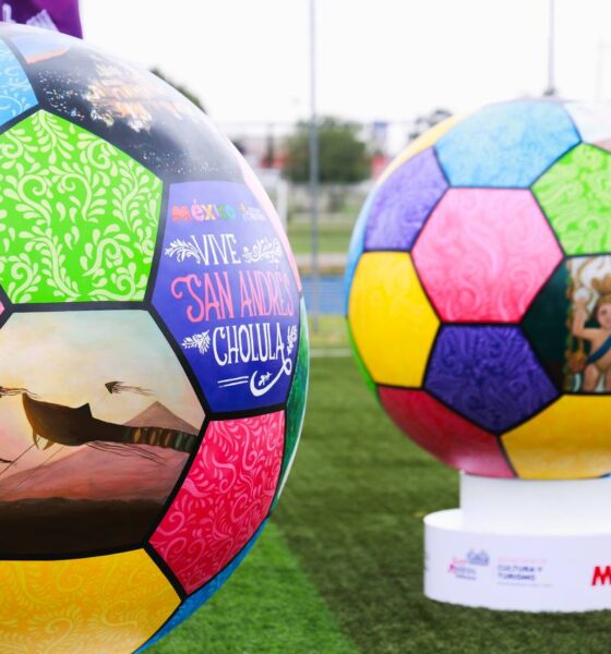 Ambiente futbolero en San Andrés Cholula