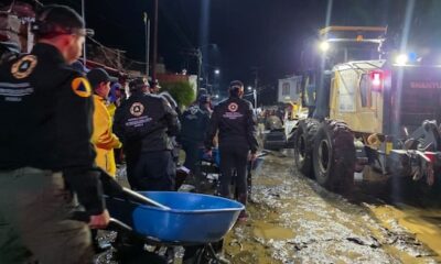 Se mantienen labores de ayuda a damnificados de desbordamiento de río en Chalchicomula de Sesma