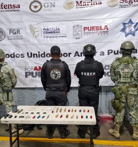 En operativo en el penal de Cholula decomisan armas punzocortantes y puntas hechizas