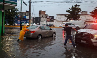 Protección Civil Estatal  atiende afectaciones por lluvias en zona metropolitana