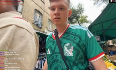 Detienen al agresor que amenazó con arma blanca a streamer alemán en Tepito