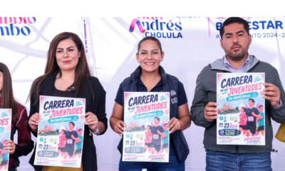 San Andrés Cholula presenta la carrera Corre por las Juventudes 2026