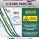 Cierre parcial en Periférico Ecológico por trabajos de rehabilitación