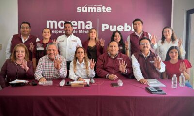 Morena Puebla reafirma su apoyo a Claudia Sheinbaum y a acciones de vivienda