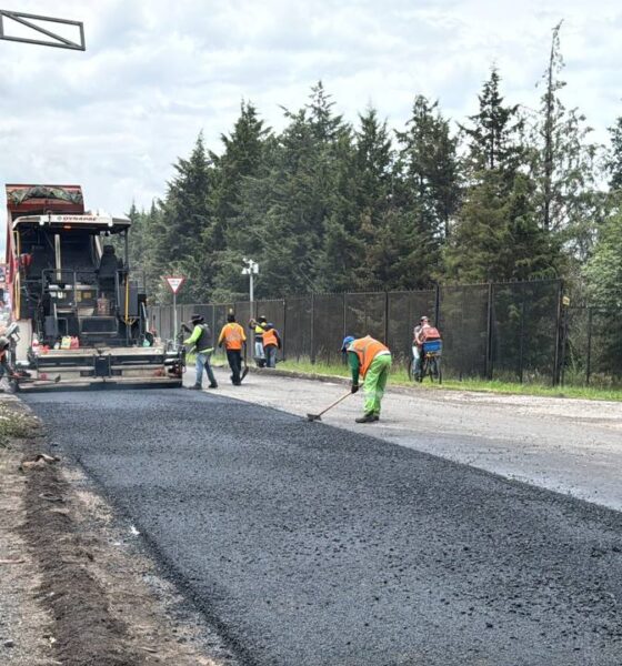 Avanza pavimentación de vialidades en Puebla y Tlacotepec con 3.57 km intervenidos