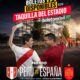 Boletos disponibles en taquilla del Estadio y en Boletomóvil; Perú contra España