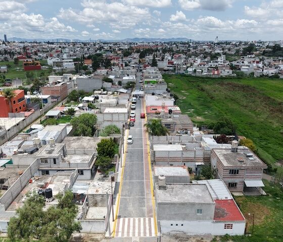 Con más obra pública se fortalece infraestructura urbana en Cuautlancingo