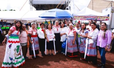 Celebró Lupita Cuautle la tradición y el orgullo de Tlaxcalancingo en la Feria del Nopal