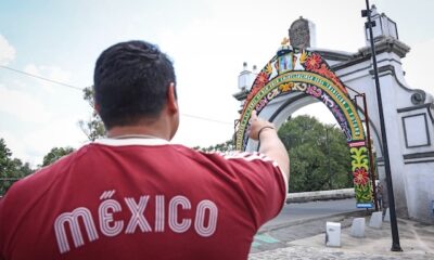Desde el histórico Puente de México Omar Muñoz invita a la feria de Cuautlancingo 