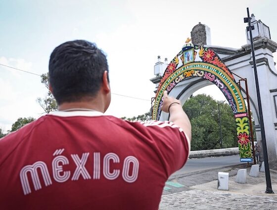Desde el histórico Puente de México Omar Muñoz invita a la feria de Cuautlancingo 