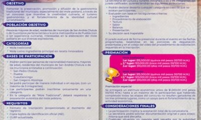 Tradición y  sabor en el concurso “Tu Mejor Mole».