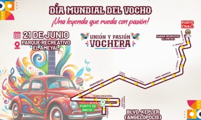 La Gran caravana del Vocho, en Cuautlancingo