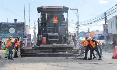 Sheinbaum destacó estrategia de Armenta Mier con maquinaria propia