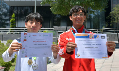 Poblanos logran medallas de plata en Olimpiada Nacional de Química
