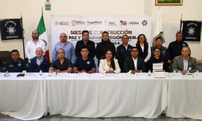 Tonantzin Fernández encabezó Mesa de Seguridad Región Puebla