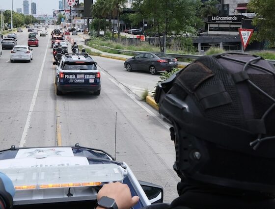 Patrullaje las 24 horas en la vía Atlixcáyotl, la vía más transitada y  la más peligrosa